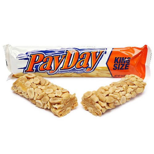 127156 01 payday king size candy bars 18 piece box - Candy Retailer payday king size candy bars piece box