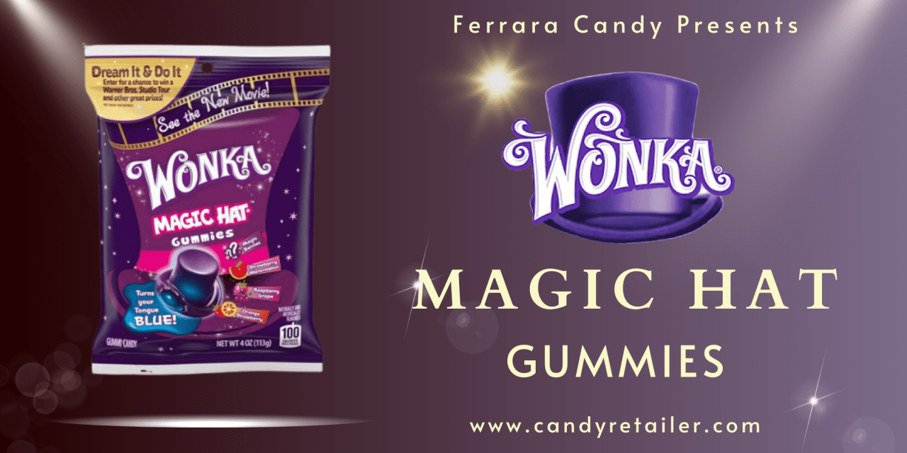 Ferrara Candy Revamps Wonka Brand with New Magic Hat Gummies