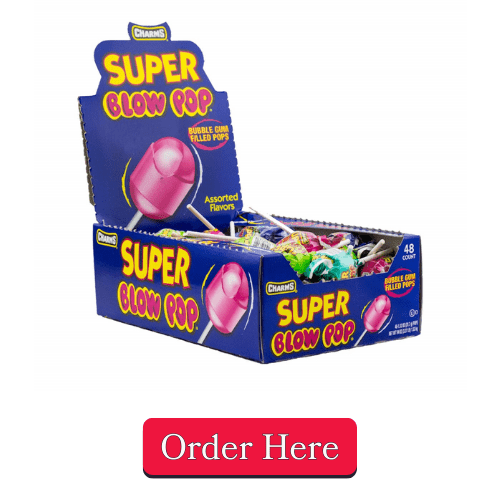 Charms Super Blow Pop Assorted ct Box