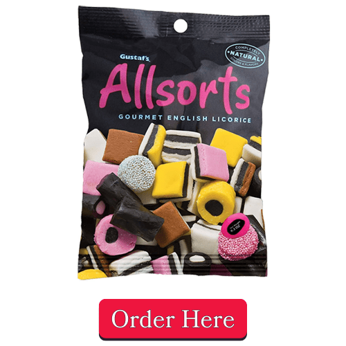Gustafs Allsorts Licorice oz Bag