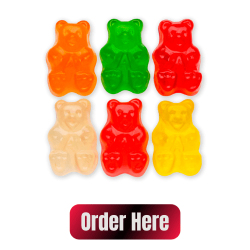 Albanese Candy 6 Flavors Assorted Fruit Gummi Bears at Candy Retailer - Candy Retailer Albanese Candy  Flavors Assorted Fruit Gummi Bears at Candy Retailer