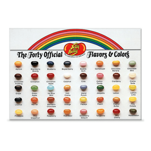 The Original 40 Jelly Belly Flavors and Colors - Candy Retailer The Original Jelly Belly Flavors and Colors