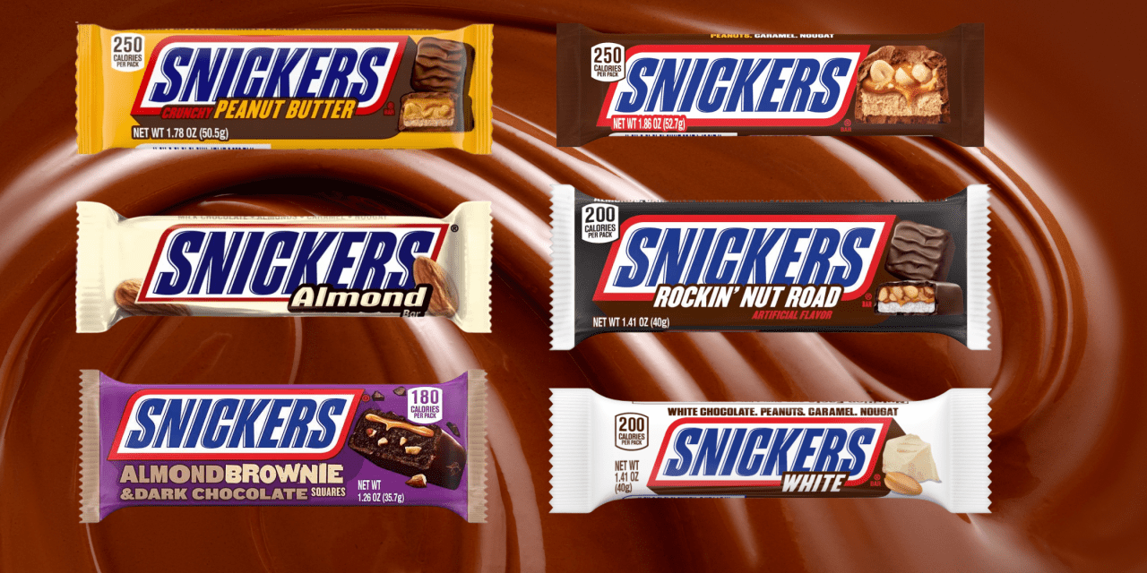 Discover All The Latest Snickers Bars Out Now