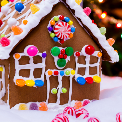 Gingerbread House Decorations - Candy Retailer Gingerbread House Decorations