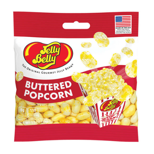 Jelly Belly Buttered Popcorn at Candy Retailer - Candy Retailer Jelly Belly Buttered Popcorn at Candy Retailer