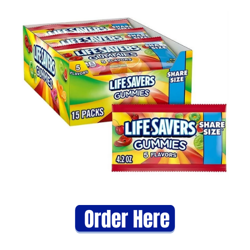 Life Savers Gummies 5 Flavors Share Size 15ct Box at Candy Retailer - Candy Retailer Life Savers Gummies Flavors Share Size ct Box at Candy Retailer