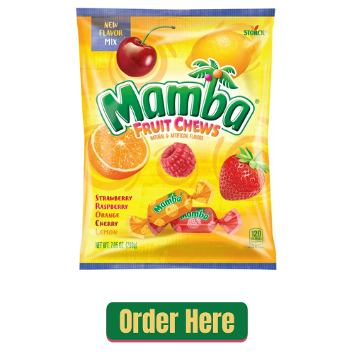 Mamba Fruit Chews Assorted 7oz Bag at Candy Retailer - Candy Retailer Mamba Fruit Chews Assorted oz Bag at Candy Retailer
