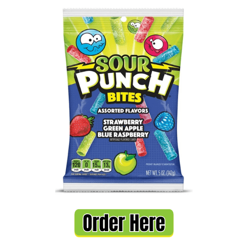 Sour Punch Assorted Bites 5oz Bag History - Candy Retailer Sour Punch Assorted Bites oz Bag History