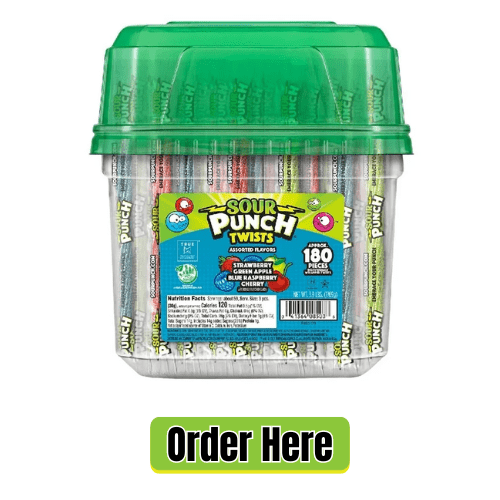 Sour Punch Twists Assorted 180ct Tub at Candy Retailer - Candy Retailer Sour Punch Twists Assorted ct Tub at Candy Retailer