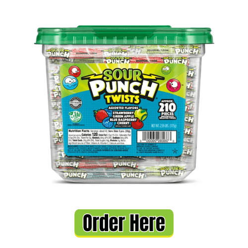 Sour Punch Twists Assorted Tub 24ct Box History - Candy Retailer Sour Punch Twists Assorted Tub ct Box History