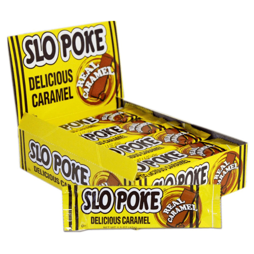 Atkinsons caramel candy products at candy retailer