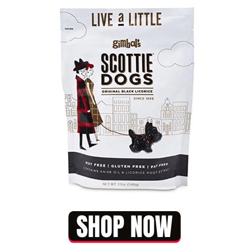 Gimbals Black Licorice Scottie Dogs - Candy Retailer Gimbals Black Licorice Scottie Dogs