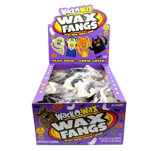 Wack O Wax Assorted Wax Fangs 1 - Candy Retailer Wack O Wax Assorted Wax Fangs