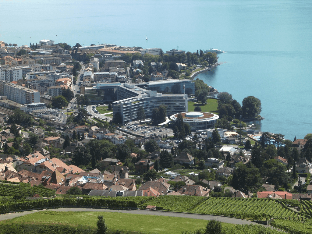 Nestle Headquarters in Vevey Switzerland - Candy Retailer Nestle Headquarters in Vevey Switzerland
