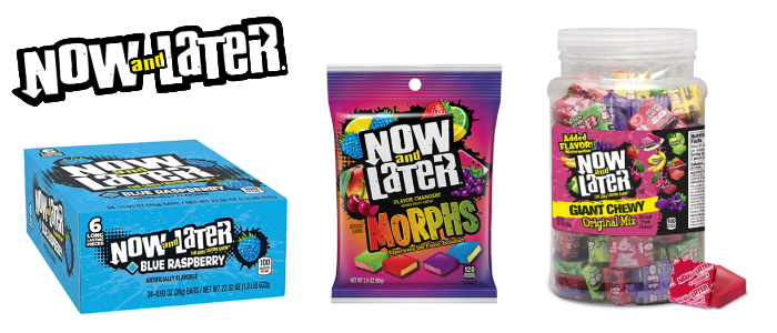 Now and Later Types - Candy Retailer Now and Later Types