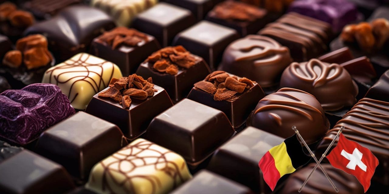 The Difference Between Swiss and Belgian Chocolate