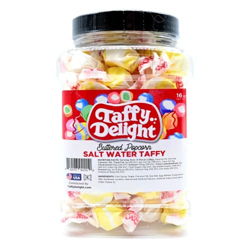 Buttered Popcorn Salt Water Taffy