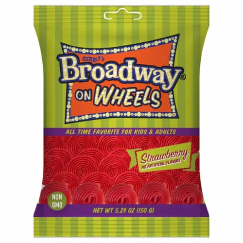Gerrits Strawberry Licorice Wheels - Candy Retailer Gerrits Strawberry Licorice Wheels