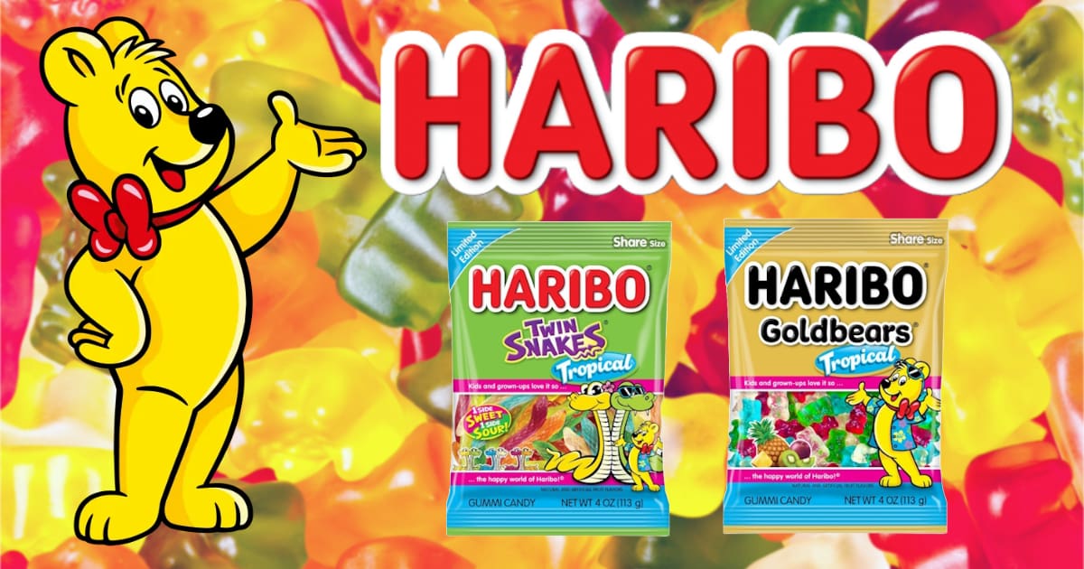 Haribo Announces 2 New Tropical Flavors