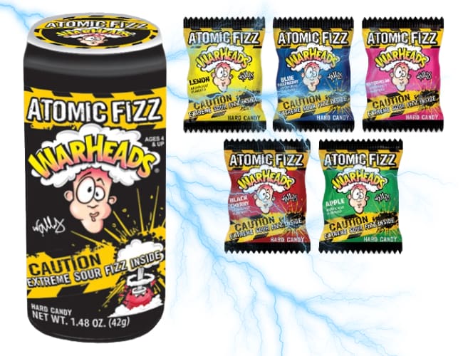 Warheads Atomic Fizz - Candy Retailer Warheads Atomic Fizz
