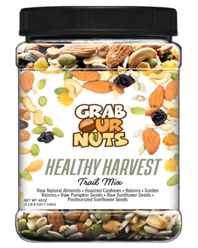 Grab Our Nuts Healthy Harvest Trail Mix - Candy Retailer Grab Our Nuts Healthy Harvest Trail Mix