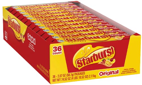Starburst Candy Box - Candy Retailer Starburst Candy Box