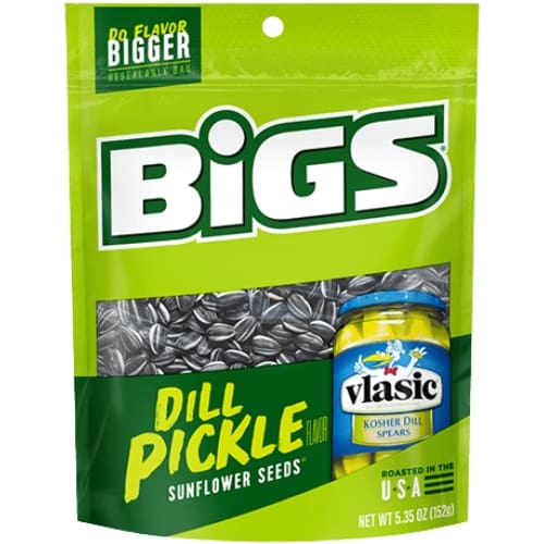 Bigs Sunflower Seeds Vlasic Dill Pickle