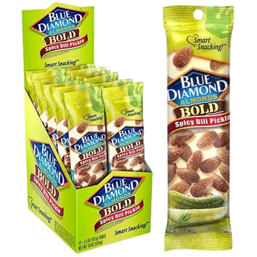 _Blue Diamond Almonds Bold Spicy Dill Pickle - Candy Retailer Blue Diamond Almonds Bold Spicy Dill Pickle