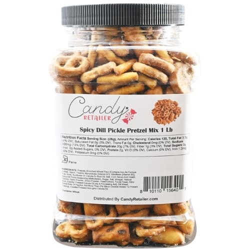 Candy Retailer Spicy Dill Pickle Pretzel Mix - Candy Retailer Candy Retailer Spicy Dill Pickle Pretzel Mix