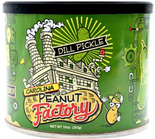 Carolina Peanut Factory Dill Pickle Flavored Peanuts - Candy Retailer Carolina Peanut Factory Dill Pickle Flavored Peanuts