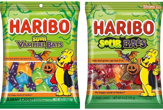 Haribo Sour Bats and Vampires
