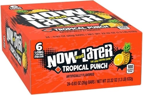 Now and Later Tropical Punch - Candy Retailer Now and Later Tropical Punch
