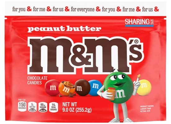 Peanut Butter M and Ms