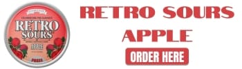 Retro Sours Apple New Flavor - Candy Retailer Retro Sours Apple New Flavor
