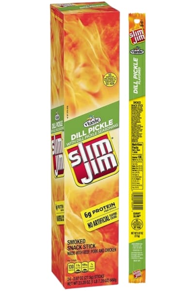 Slim Jim Dill Pickle - Candy Retailer Slim Jim Dill Pickle