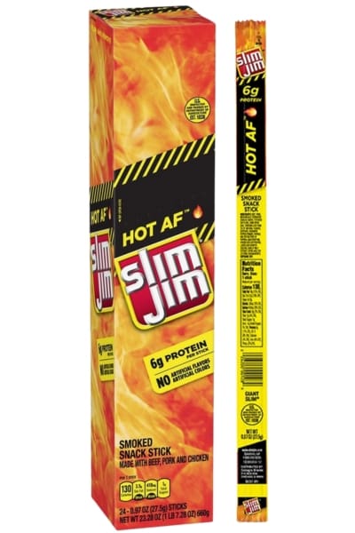 Slim Jim Hot AF - Candy Retailer Slim Jim Hot AF