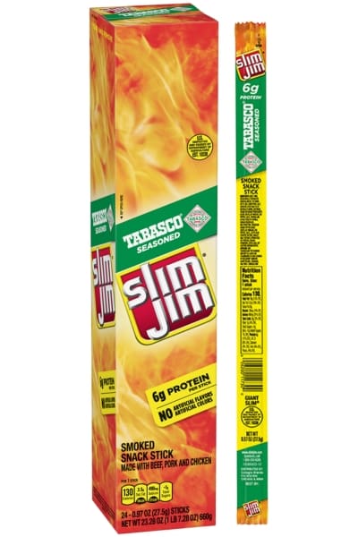 Slim Jim Tabasco - Candy Retailer Slim Jim Tabasco