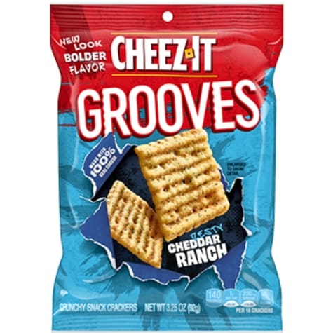 Cheez-It Grooves Zesty Cheddar Ranch - Candy Retailer CheezIt Grooves Zesty Cheddar Ranch