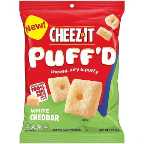 Cheez-It Puffd White Cheddar - Candy Retailer CheezIt Puffd White Cheddar
