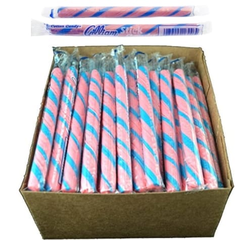 Gilliam Old Fashioned Candy Sticks Cotton Candy - Candy Retailer Gilliam Old Fashioned Candy Sticks Cotton Candy