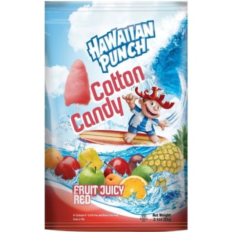 Hawaiian Punch Cotton Candy Fruit Juicy Red - Candy Retailer Hawaiian Punch Cotton Candy Fruit Juicy Red