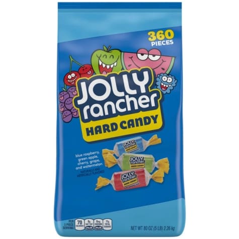 Jolly Rancher Hard Candy Assorted 5lb Bag - Candy Retailer Jolly Rancher Hard Candy Assorted lb Bag