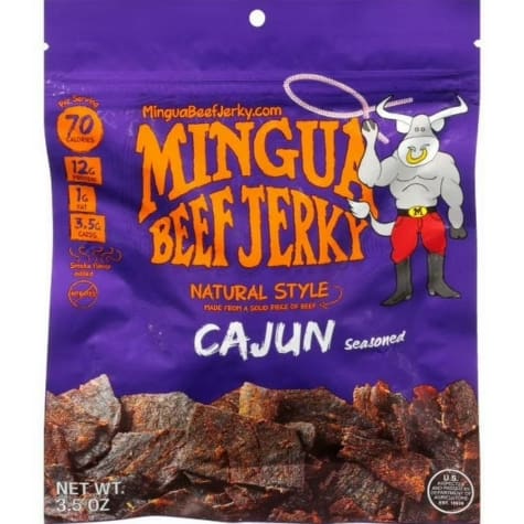Mingua Cajun Beef Jerky - Candy Retailer Mingua Cajun Beef Jerky
