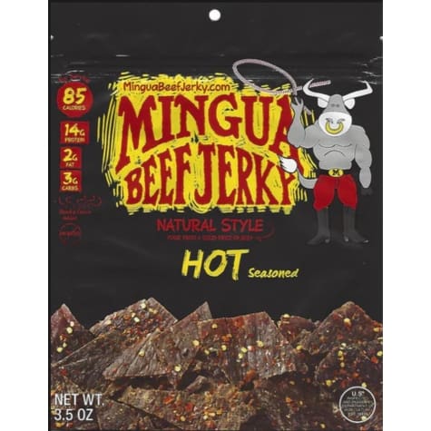 Mingua Hot Beef Jerky - Candy Retailer Mingua Hot Beef Jerky