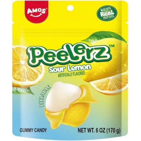Peelerz Sour Lemon - Candy Retailer Peelerz Sour Lemon
