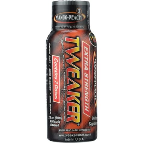 Tweaker Extra Strength Mango Peach Energy Shots 2 - Candy Retailer Tweaker Extra Strength Mango Peach Energy Shots