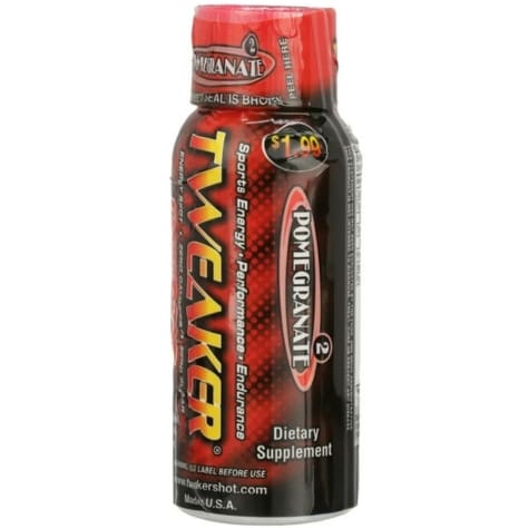 Tweaker Pomegranate Energy Shots - Candy Retailer Tweaker Pomegranate Energy Shots