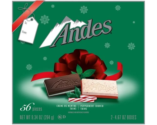 Andes Holiday Christmas Candy - Candy Retailer Andes Holiday Christmas Candy