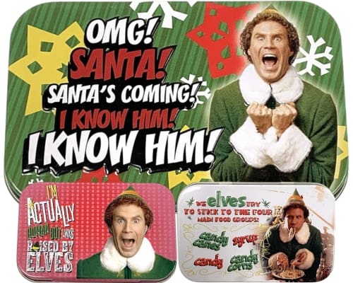 Buddy The Elf Pass The Syrup Maple Candy Tin - Candy Retailer Buddy The Elf Pass The Syrup Maple Candy Tin