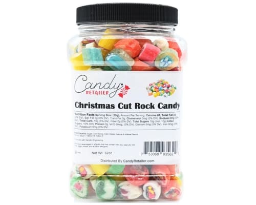 Candy Retailer Christmas Cut Rock Hard Candy - Candy Retailer Candy Retailer Christmas Cut Rock Hard Candy